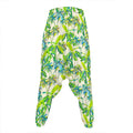 Palm Tree Banana Pattern Print Hammer Pants