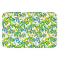Palm Tree Banana Pattern Print Indoor Door Mat