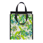 Palm Tree Banana Pattern Print Insulated Lunch Tote