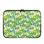 Palm Tree Banana Pattern Print Laptop Sleeve