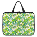 Palm Tree Banana Pattern Print Laptop Sleeve With Handle