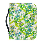 Palm Tree Banana Pattern Print Leather Bible Cover