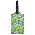 Palm Tree Banana Pattern Print Luggage Tag