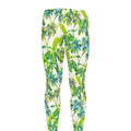 Palm Tree Banana Pattern Print Men's Leggings
