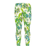Palm Tree Banana Pattern Print Men's leggings