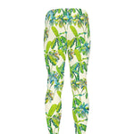 Palm Tree Banana Pattern Print Men's leggings