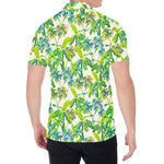Palm Tree Banana Pattern Print Men's Shirt
