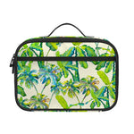 Palm Tree Banana Pattern Print Portable Lunch Bag