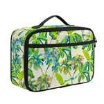Palm Tree Banana Pattern Print Portable Lunch Bag