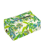 Palm Tree Banana Pattern Print Rectangle Tissue Box Cover