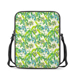 Palm Tree Banana Pattern Print Rectangular Crossbody Bag