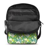 Palm Tree Banana Pattern Print Rectangular Crossbody Bag