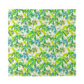 Palm Tree Banana Pattern Print Silk Bandana
