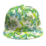 Palm Tree Banana Pattern Print Snapback Cap