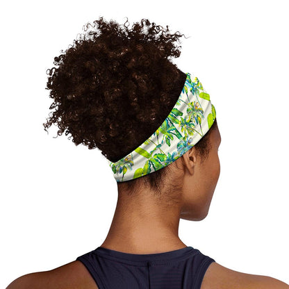 Palm Tree Banana Pattern Print Sports Headband