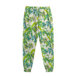 Palm Tree Banana Pattern Print Sweatpants