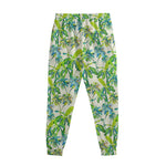 Palm Tree Banana Pattern Print Sweatpants