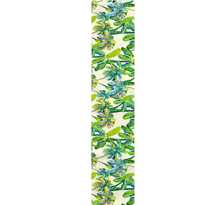 Palm Tree Banana Pattern Print Table Runner