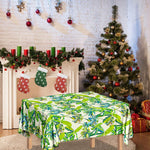 Palm Tree Banana Pattern Print Tablecloth