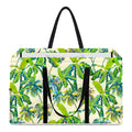 Palm Tree Banana Pattern Print Utility Tote Bag