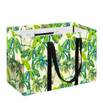 Palm Tree Banana Pattern Print Utility Tote Bag