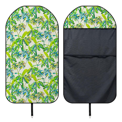 Palm Tree Banana Pattern Print Waterproof Car Seat Cover