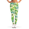 Palm Tree Banana Pattern Print Women's Leggings