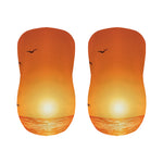 Palm Tree Beach Sunset Print Bar Stool Covers