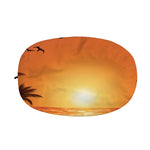 Palm Tree Beach Sunset Print Car Side Mirror Covers