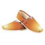 Palm Tree Beach Sunset Print Casual Shoes