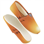 Palm Tree Beach Sunset Print Casual Shoes