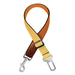 Palm Tree Beach Sunset Print Dog Seat Belt