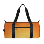 Palm Tree Beach Sunset Print Gym Bag