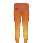 Palm Tree Beach Sunset Print Men's leggings