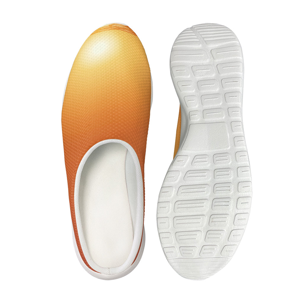 Palm Tree Beach Sunset Print Mesh Casual Shoes