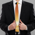Palm Tree Beach Sunset Print Necktie