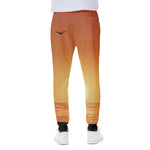 Palm Tree Beach Sunset Print Scuba Joggers