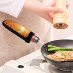 Palm Tree Beach Sunset Print Skillet Handle Cover