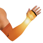Palm Tree Beach Sunset Print Sun Protection Arm Sleeves