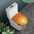 Palm Tree Beach Sunset Print Toilet Lid Cover