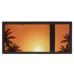 Palm Tree Beach Sunset Print Trifold Wallet