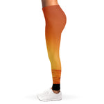 Palm Tree Beach Sunset Print Women's Leggings