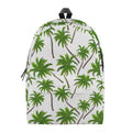 Palm Tree Pattern Print School Backpack