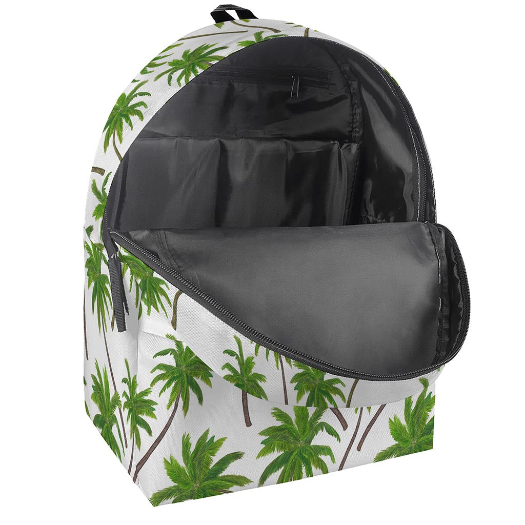 Palm Tree Pattern Print Backpack
