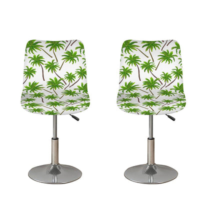 Palm Tree Pattern Print Bar Stool Covers