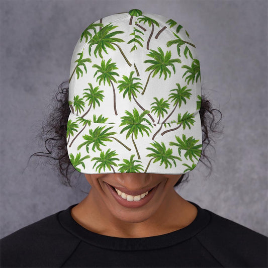 Palm Tree Pattern Print Baseball Cap