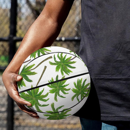 Palm Tree Pattern Print Basketball