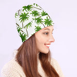 Palm Tree Pattern Print Beanie