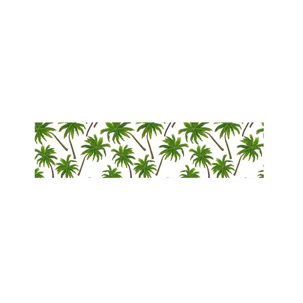 Palm Tree Pattern Print Bed Runner