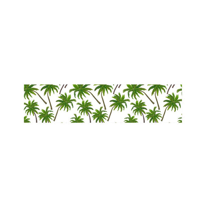 Palm Tree Pattern Print Bed Runner